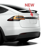 DK Tuning Tesla Model 3 Y S X Series Bagaj Fosfor Renk Uzun Yazı Logo thumbnail 5