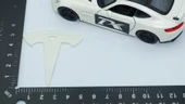 DK Tuning Tesla Model 3 S X Y Direksiyon Göbeği Şeffaf Renk Logo Arma thumbnail 2