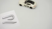 DK Tuning R Line Bagaj Yeni Nesil Gri Logo Arma Volkswagen İle Uyumlu - 1