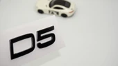 DK Tuning D5 C-S-V-XC Siyah Bagaj Yazı Logo Volvo ile Uyumlu thumbnail 1