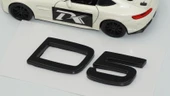 DK Tuning D5 C-S-V-XC Siyah Bagaj Yazı Logo Volvo ile Uyumlu thumbnail 4
