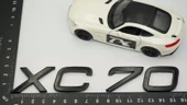 DK Tuning XC70 Siyah ABS Bagaj Yazı Logo Volvo İle Uyumlu thumbnail 2