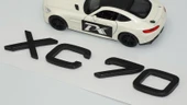 DK Tuning XC70 Siyah ABS Bagaj Yazı Logo Volvo İle Uyumlu thumbnail 4