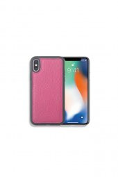Guard Gül Kurusu Hakiki Deri iPhone X / XS Kılıfı P1426 - 1