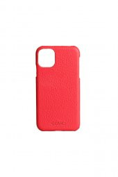 Guard Kırmızı iPhone 11 Hakiki Deri Telefon Kılıfı P6017 - 3