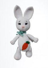 Tavşan Bibi Uyku Arkadaşı Amigurumi Organik Oyuncak - 2