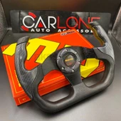 Momo Spor Direksiyon F1 Tesla Model Carbon Siyah Renk Momo Tip - Yarış Spor Direksiyonu - 1