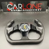 Momo Spor Direksiyon F1 Tesla Model Carbon Siyah Renk Momo Tip - Yarış Spor Direksiyonu - 4