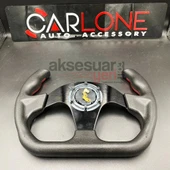 Momo Spor Direksiyon F1 Tesla Model Kırmızı Renk Momo Tip - Yarış Spor Direksiyonu - 3