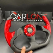 Momo Spor Direksiyon F1 Tesla Model Kırmızı Renk Momo Tip - Yarış Spor Direksiyonu - 1