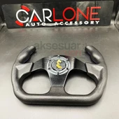 Momo Spor Direksiyon F1 Tesla Model Mavi Renk Momo Tip - Yarış Spor Direksiyonu - 5