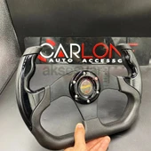 Momo Spor Direksiyon F1 Tesla Model Siyah Renk Momo Tip - Yarış Spor Direksiyonu - 1