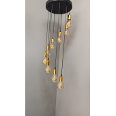 9'LU GOLD DUYLU SARKIT AVİZE - 1