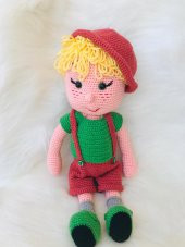 Tomy Bebek Amigurumi Organik Oyuncak - 1