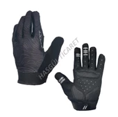 Hsgl Bisiklet Sporcu RUANT Siyah Uzun Parmak  Ergonomik Eldiven ELD - 4