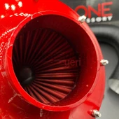 K&N Kn Performans Artırıcı Apollo Tip Açık Hava Filtresi 6.5cm Kırmızı Renk - Yüksek Performans - 5