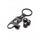 MITSUBISHI LOGOLU METAL ANAHTARLIK VE LOGOLU SİBOP KAPAKLARI thumbnail 3