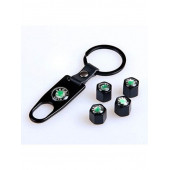 SKODA LOGOLU METAL ANAHTARLIK VE LOGOLU SİBOP KAPAKLARI thumbnail 4