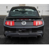 DK Mustang Shelby GT 500 Bagaj Yuvarlak Panel 3M 3D Krom ABS Logo Amblem - 6