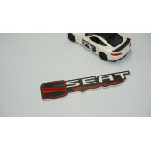 DK Seat Sport Logo Epoksi ABS Bagaj 3M 3D Logo Arma - 2