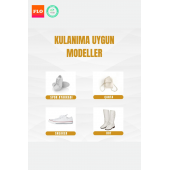 Flo Beyaz Ayakkabı Boyası 75 ml / Beyaz Spor Ayakkabı Boyası/ Beyaz Deri Ayakkabı Taban Boya - 8