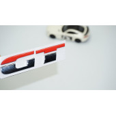 DK Tuning GT Bagaj Krom Kırmızı ABS 3M 3D Bagaj Yazı Logo thumbnail 1