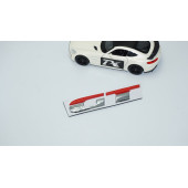 DK Tuning GT Bagaj Krom Kırmızı ABS 3M 3D Bagaj Yazı Logo thumbnail 2