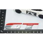 DK Tuning GT Bagaj Krom Kırmızı ABS 3M 3D Bagaj Yazı Logo thumbnail 4