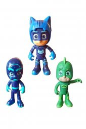 Pjmasks Pijamaskeliler Maskeli Catboy, Gekko, Gece Ninjası Orjinal Kalitesinde 3 Lü Özel Seri - 1