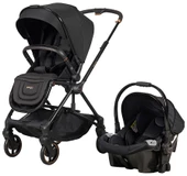 Prego Mios Premium Koldan Çift Yönlü Travel Sistem Bebek Arabası Siyah - 1