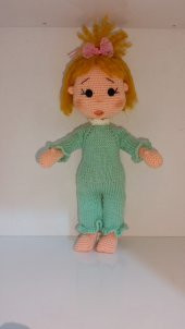 Masum Bebek Amigurumi Organik Oyuncak - 3