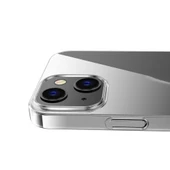 iPhone 15 Kılıf Vonn Ultra İnce Sert Kamera Çıkıntılı Şeffaf Vonn Kapak - 2