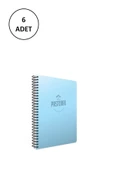 Gıpta Pastoral Sp.Pp.Kapak Defter A4 120 Yp Çizgili 3-3247000-2011 ( 6 Adet ) - 1