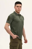 Single Sword Kısa Kollu Taktik Polo Yaka Tişört - 9