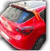 Opel Astra J Spoiler Çıtası Pianoblack 2010 Sonrası - 4
