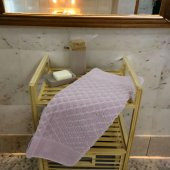 T.Concept Pamuklu Banyo Paspas Havlu 60*90 Pembe - 2