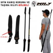 Wily Neopren Spin Kamış Koruma Taşıma Kılıfı- BÖLMELİ - 1