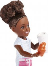 Barbie Chelsea Meslekleri Öğreniyor Bebek Serisi Barmen GTN86 HKD95, Barmen Barbie Bebek - 4