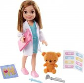 Barbie Chelsea Meslekleri Öğreniyor Bebek Serisi Doktor GTN86 GTN88, Barbie Veteriner  Bebek - 1