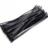 Kablo Bağı (Cırt Kelepçe) Siyah 3.6x200 MM (100 adet) - 1