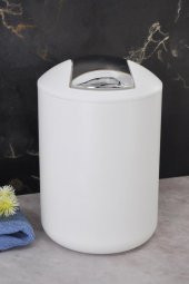 Çöp Kovası Beyaz 2 lt (Brasil Model) - 5