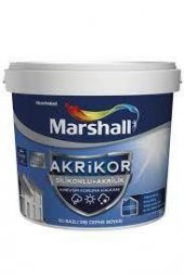Marshall Akrikor Silikonlu + Akrilik Dış Cephe Boyası Beyaz 15 Lt. - 1