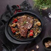 Aryıldız Döküm Grill Tepsi Pro Grade 34cm - 2