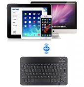 Valkyrie BL30 Bluetooth 10 inç Ios Windows Android Uyumlu Kablosuz Klavye - Türkçe - Şarjlı - Sessiz - Multimedia - Ultra İnce Siyah - 3