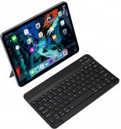 Valkyrie BL30 Bluetooth 10 inç Ios Windows Android Uyumlu Kablosuz Klavye - Türkçe - Şarjlı - Sessiz - Multimedia - Ultra İnce Siyah - 7