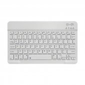 Valkyrie BL30 Bluetooth 10 inç Ios Windows Android Uyumlu Kablosuz Klavye - Türkçe - Şarjlı - Sessiz - Multimedia - Ultra İnce Beyaz - 11