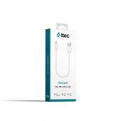 Ttec 2DK7513B 30 cm Micro Usb Android Şarj Ve Data Kablosu Kablosu Beyaz - 2