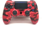 Sony Yeni Nesil Kol PS4 Dualshock 4 V2 Gamepad Kırmızı KamuflajTeşhir - 1