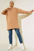 Dik Yaka Tunik Bej thumbnail 2