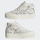 ADİDAS NIZZA PLATFORM MID X MOO KADIN SPOR AYAKKABI-ID4205 - 5